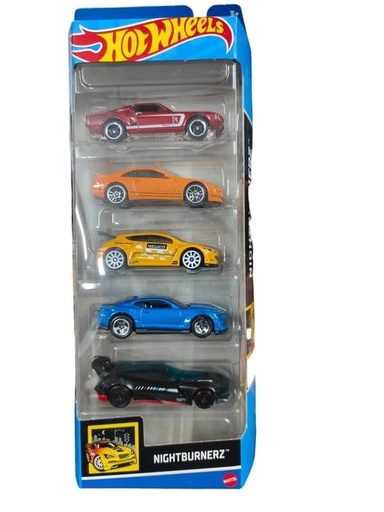 HOTWHEEL 5 PACK - NIGHTBURNERZ ORIGINAL